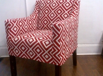 red-diamond-arm-chair